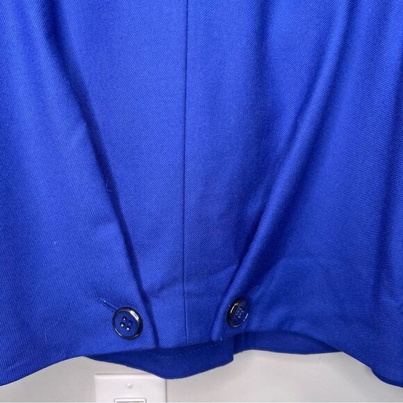 Carlisle Purple Double Breasted Blazer Size 0 - Picture 6 of 10